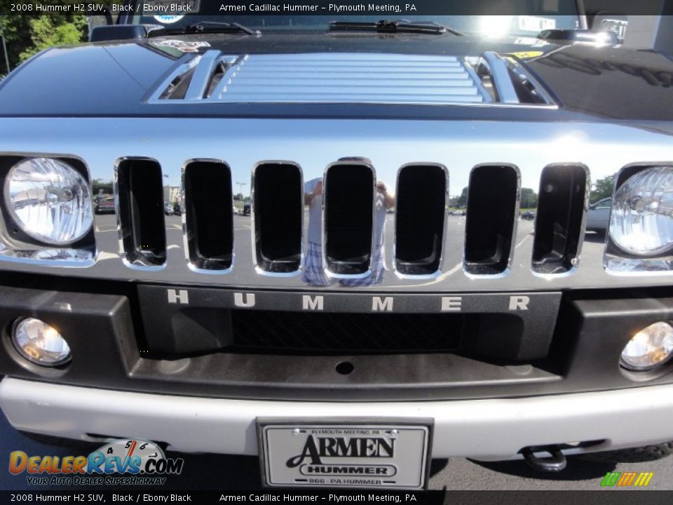 2008 Hummer H2 SUV Black / Ebony Black Photo #32