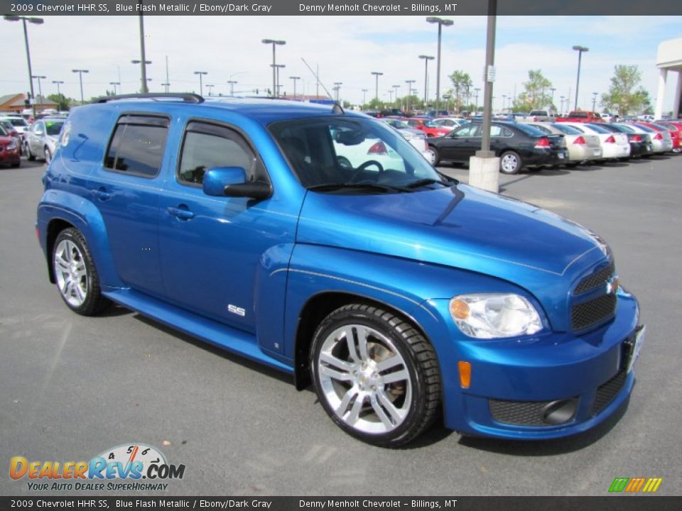 Blue Flash Metallic 2009 Chevrolet HHR SS Photo #1