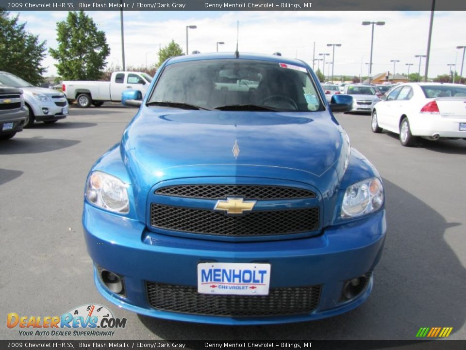 2009 Chevrolet HHR SS Blue Flash Metallic / Ebony/Dark Gray Photo #2