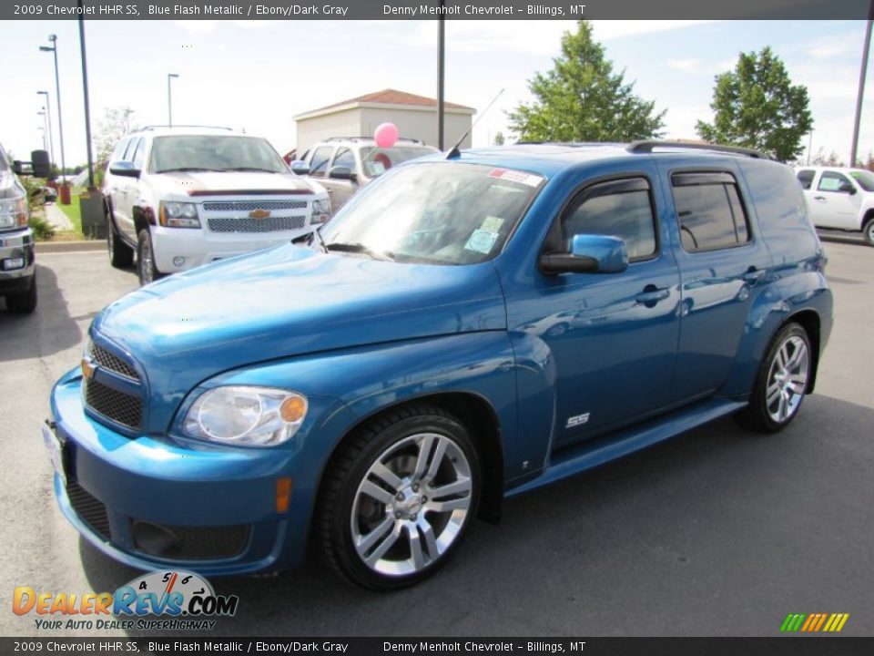 2009 Chevrolet HHR SS Blue Flash Metallic / Ebony/Dark Gray Photo #3