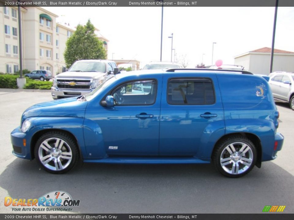 2009 Chevrolet HHR SS Blue Flash Metallic / Ebony/Dark Gray Photo #4