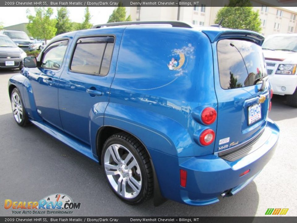 2009 Chevrolet HHR SS Blue Flash Metallic / Ebony/Dark Gray Photo #5