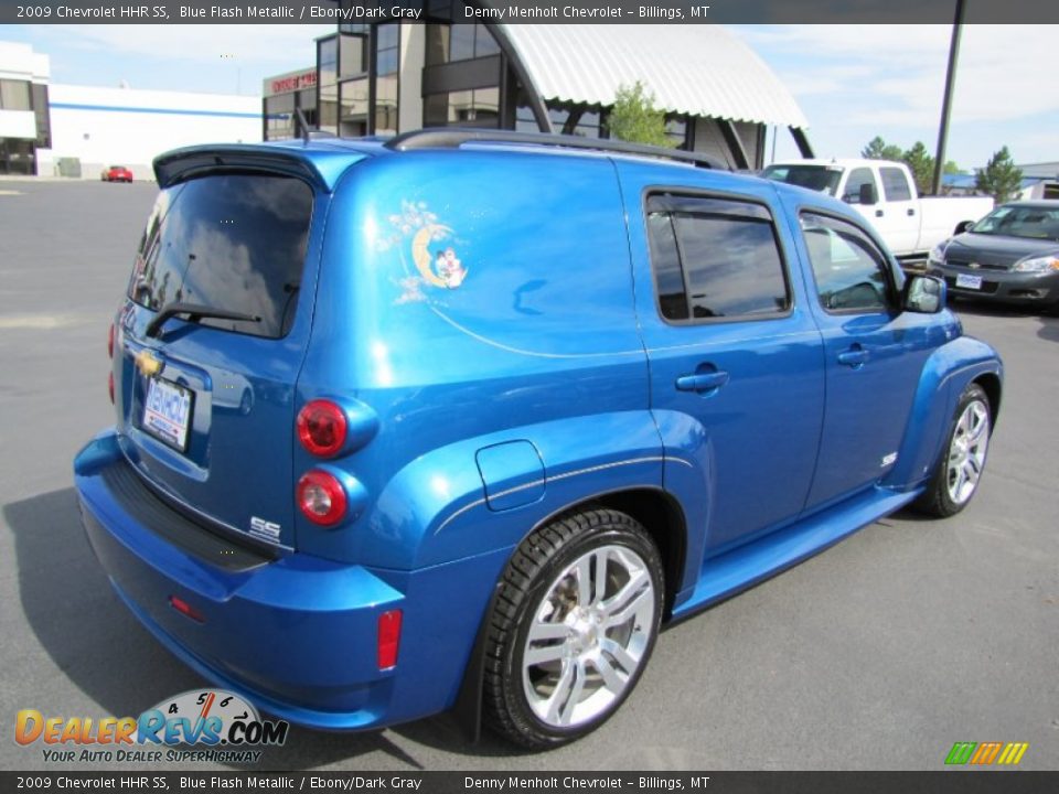 2009 Chevrolet HHR SS Blue Flash Metallic / Ebony/Dark Gray Photo #7