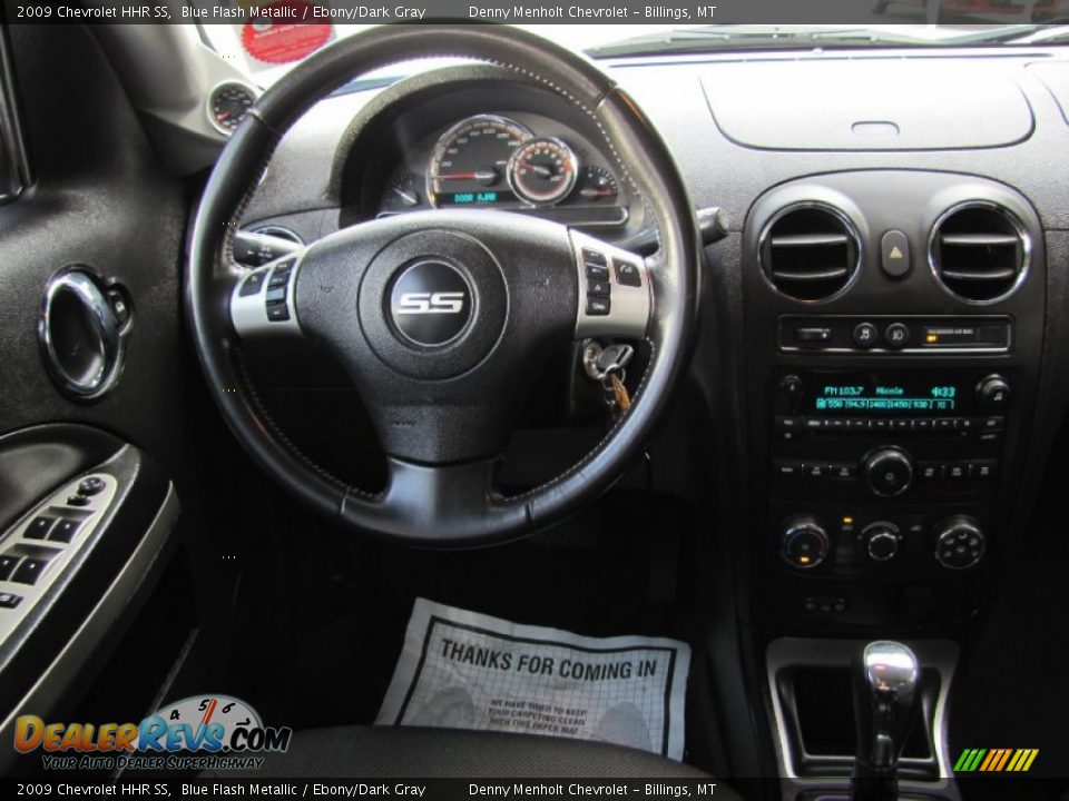 Dashboard of 2009 Chevrolet HHR SS Photo #9