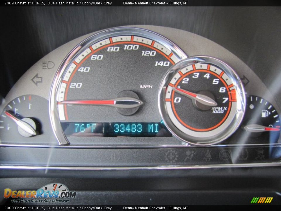 2009 Chevrolet HHR SS Gauges Photo #10