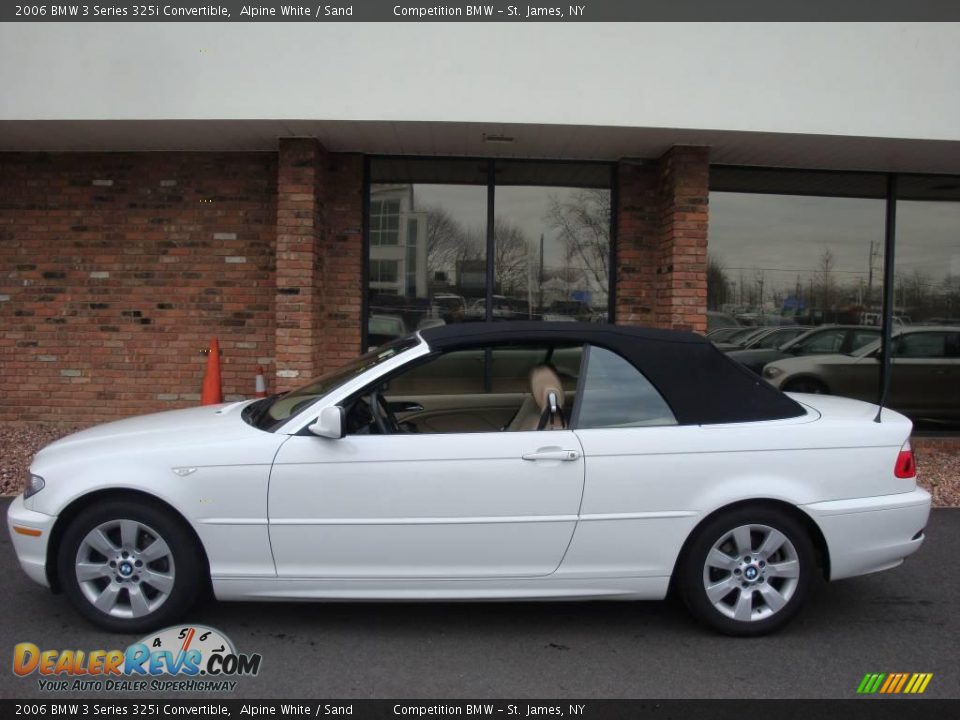 2006 BMW 3 Series 325i Convertible Alpine White / Sand Photo #1