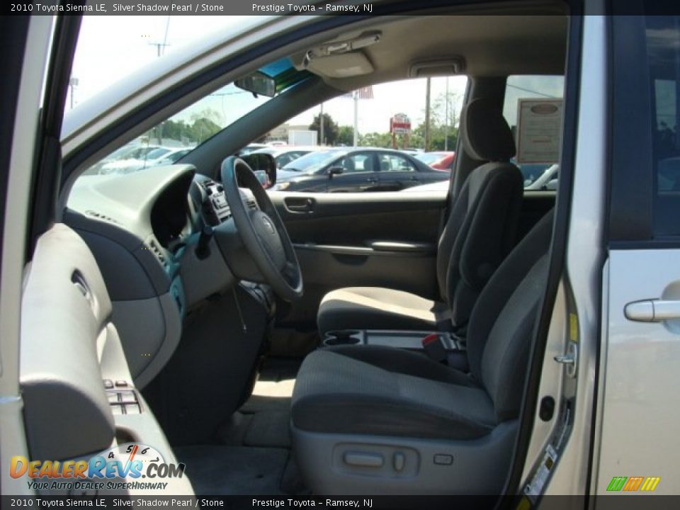 2010 Toyota Sienna LE Silver Shadow Pearl / Stone Photo #7