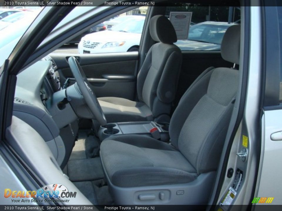 2010 Toyota Sienna LE Silver Shadow Pearl / Stone Photo #8
