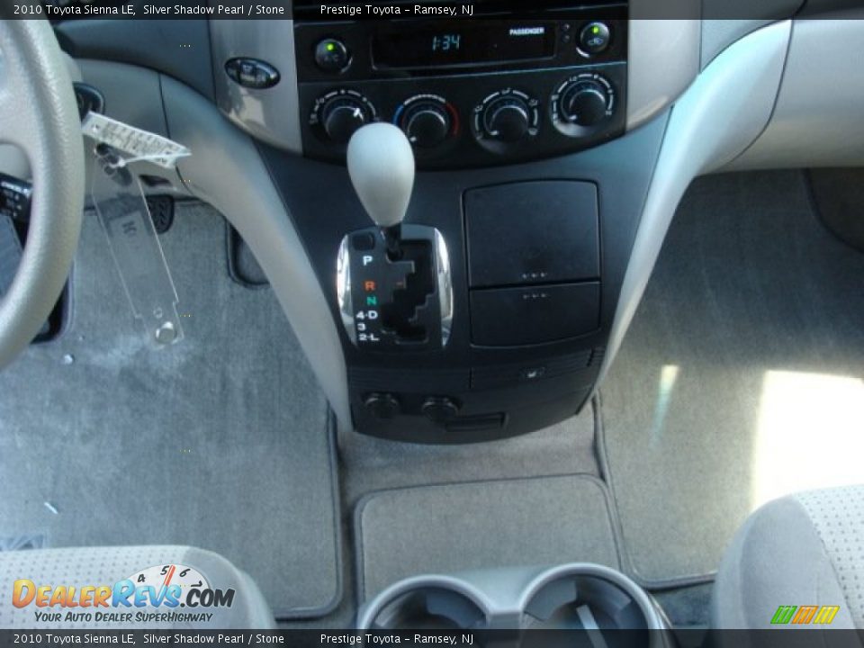2010 Toyota Sienna LE Silver Shadow Pearl / Stone Photo #12