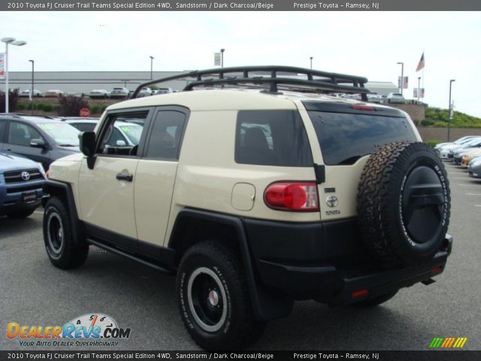 2010 Toyota FJ Cruiser Trail Teams Special Edition 4WD Sandstorm / Dark Charcoal/Beige Photo #4