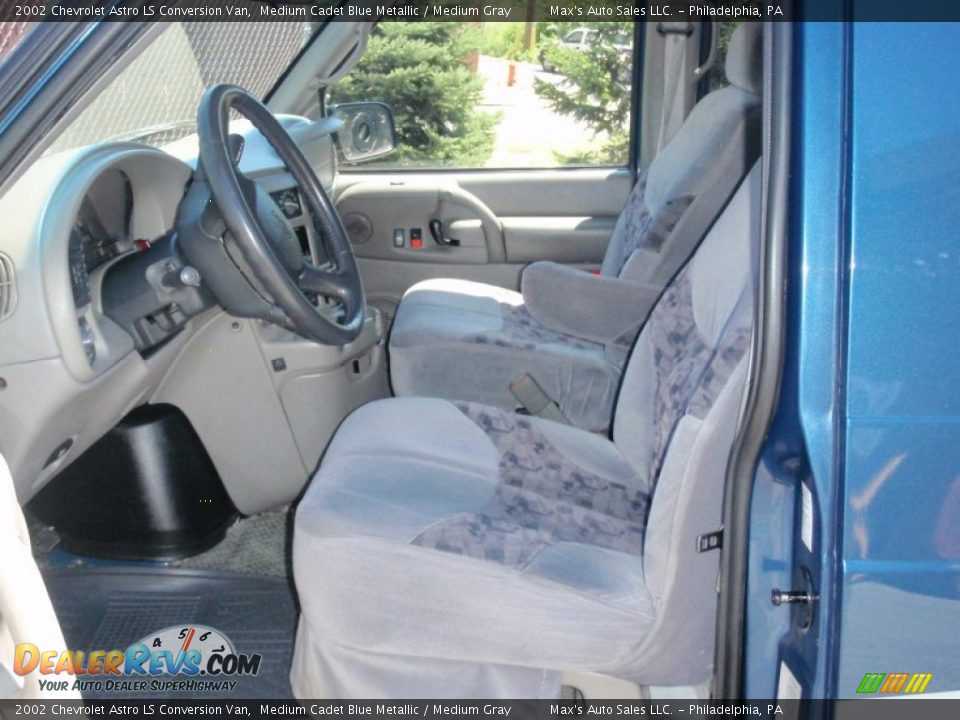 Front Seat of 2002 Chevrolet Astro LS Conversion Van Photo #3