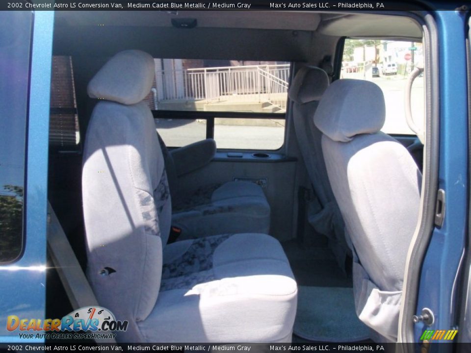 Rear Seat of 2002 Chevrolet Astro LS Conversion Van Photo #4