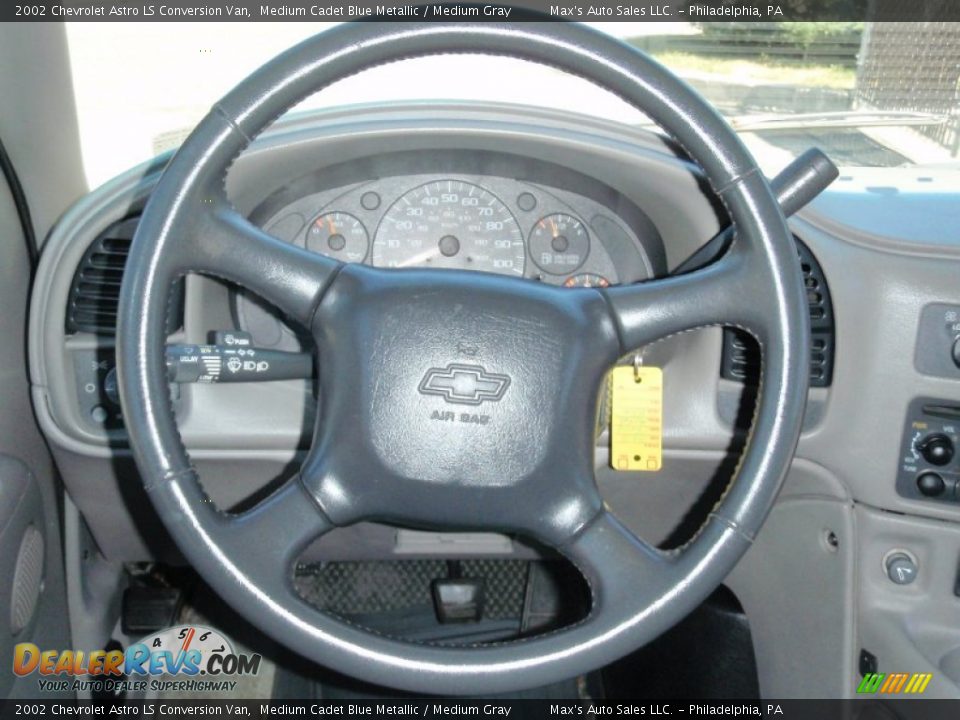 2002 Chevrolet Astro LS Conversion Van Steering Wheel Photo #31