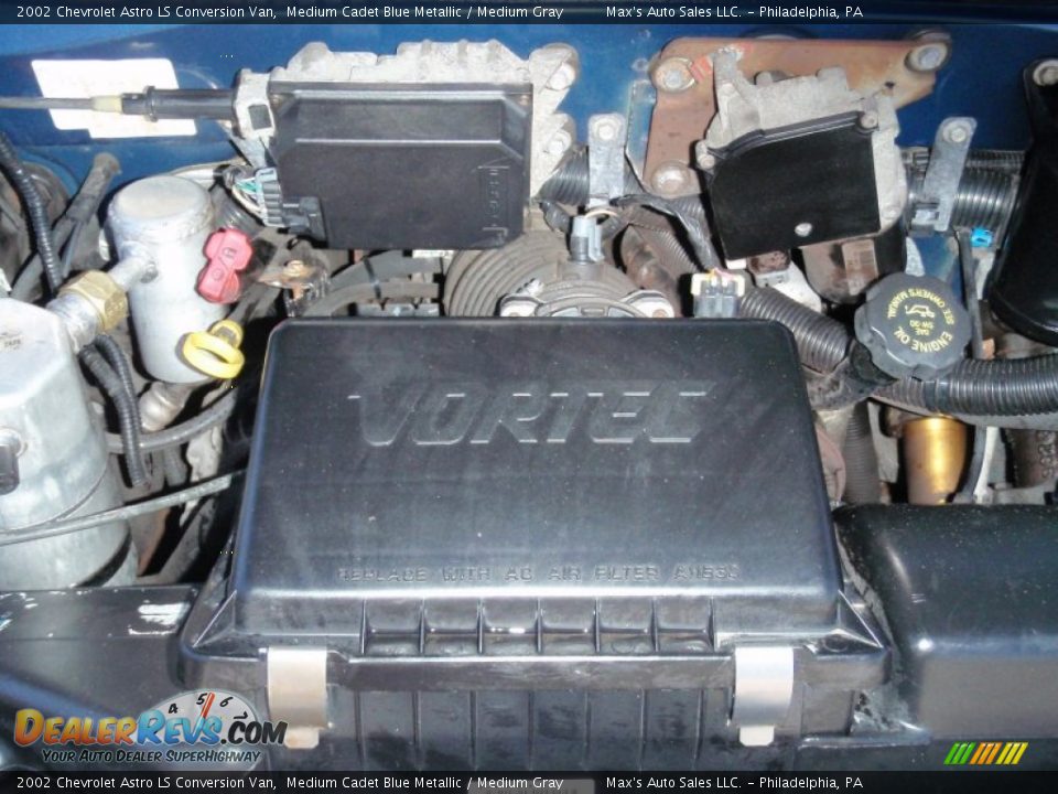 2002 Chevrolet Astro LS Conversion Van 4.3 Liter OHV 12-Valve V6 Engine Photo #33