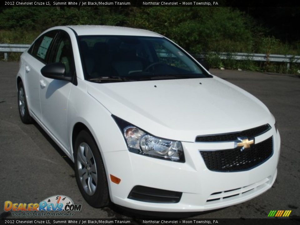 2012 Chevrolet Cruze LS Summit White / Jet Black/Medium Titanium Photo #2
