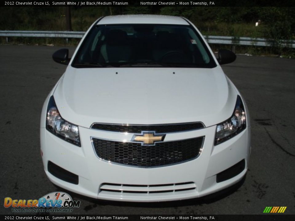 2012 Chevrolet Cruze LS Summit White / Jet Black/Medium Titanium Photo #3