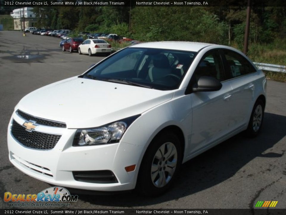 2012 Chevrolet Cruze LS Summit White / Jet Black/Medium Titanium Photo #4