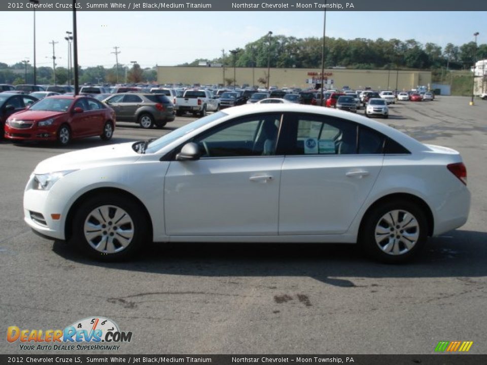 2012 Chevrolet Cruze LS Summit White / Jet Black/Medium Titanium Photo #5
