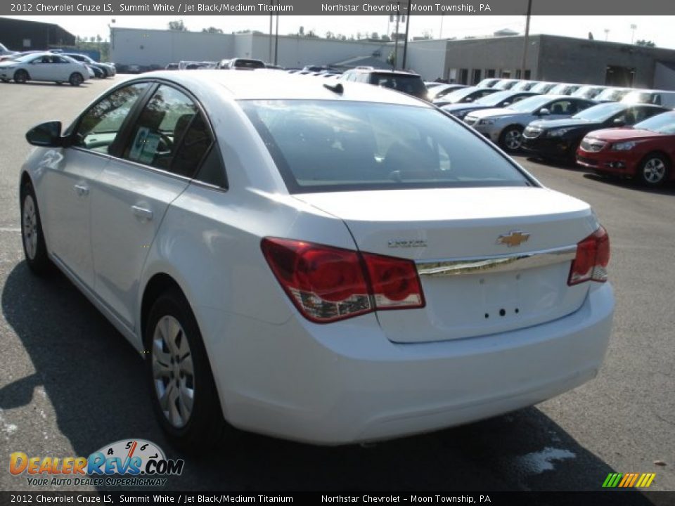 2012 Chevrolet Cruze LS Summit White / Jet Black/Medium Titanium Photo #6