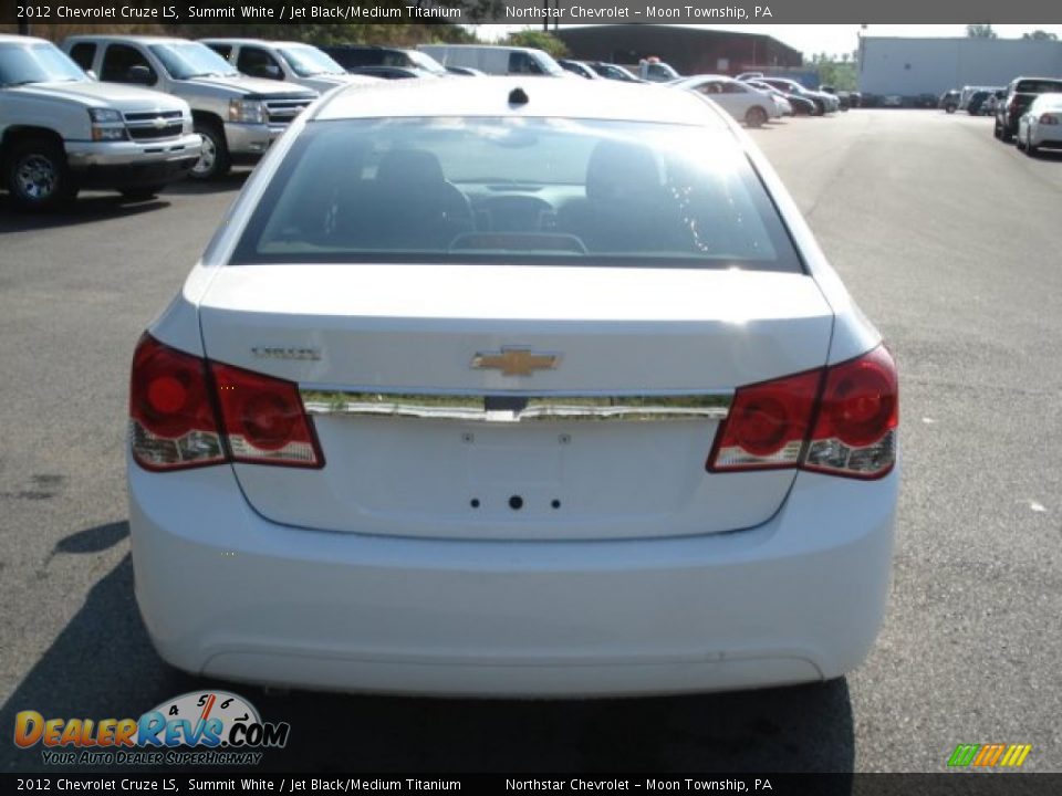 2012 Chevrolet Cruze LS Summit White / Jet Black/Medium Titanium Photo #7