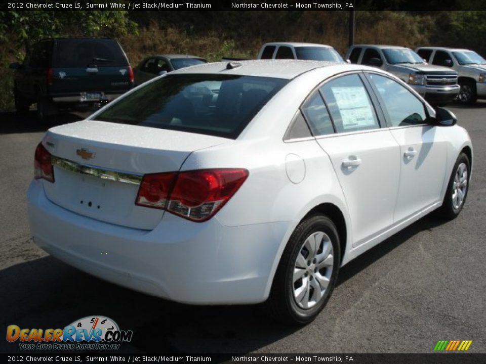 2012 Chevrolet Cruze LS Summit White / Jet Black/Medium Titanium Photo #8