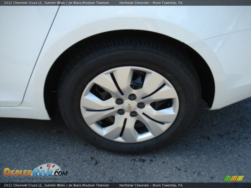 2012 Chevrolet Cruze LS Summit White / Jet Black/Medium Titanium Photo #9