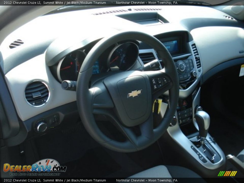 2012 Chevrolet Cruze LS Summit White / Jet Black/Medium Titanium Photo #10