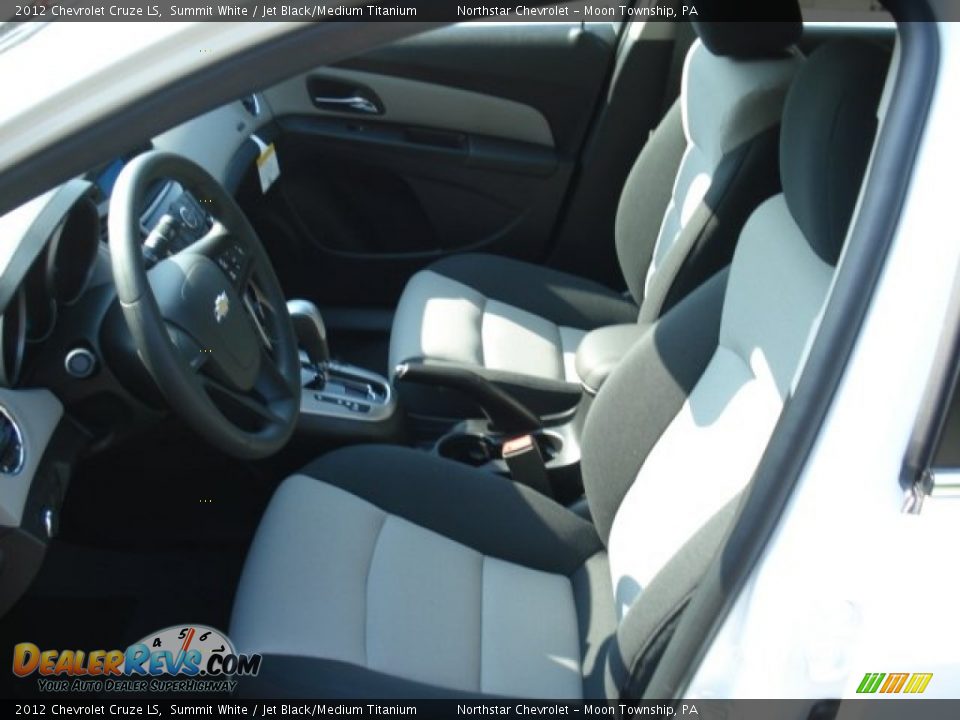 2012 Chevrolet Cruze LS Summit White / Jet Black/Medium Titanium Photo #11