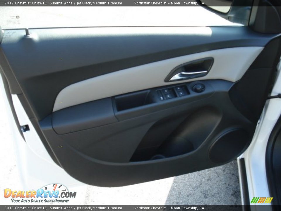 2012 Chevrolet Cruze LS Summit White / Jet Black/Medium Titanium Photo #12