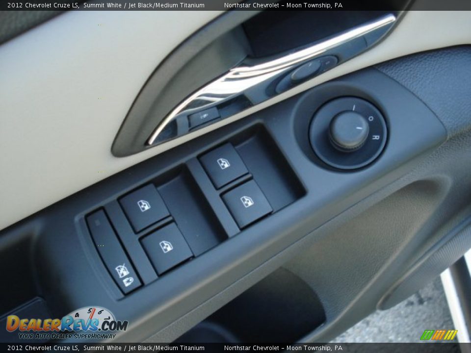 2012 Chevrolet Cruze LS Summit White / Jet Black/Medium Titanium Photo #15