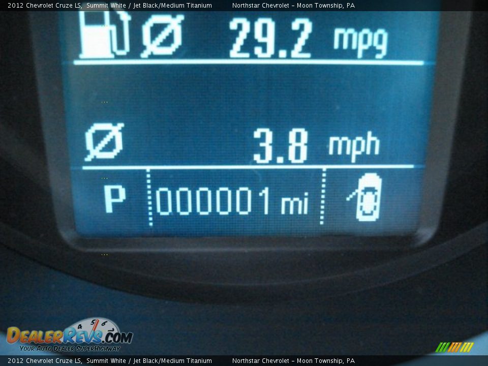2012 Chevrolet Cruze LS Summit White / Jet Black/Medium Titanium Photo #19