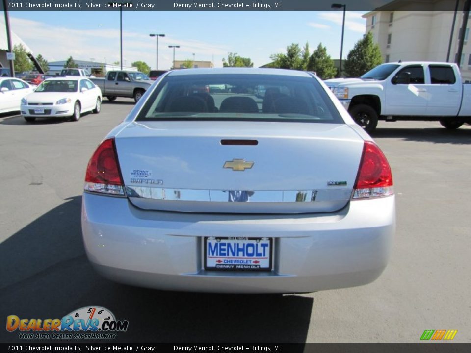 2011 Chevrolet Impala LS Silver Ice Metallic / Gray Photo #6