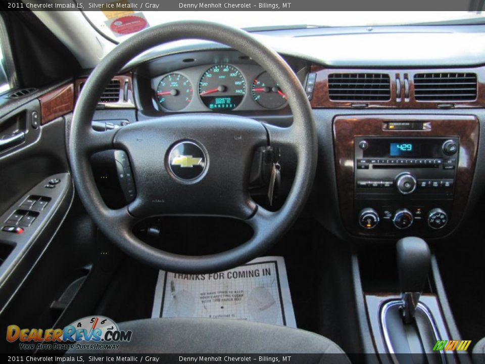 2011 Chevrolet Impala LS Silver Ice Metallic / Gray Photo #9