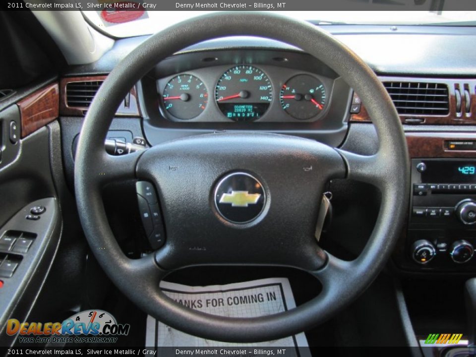 2011 Chevrolet Impala LS Silver Ice Metallic / Gray Photo #11