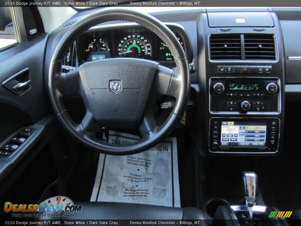 Dashboard of 2010 Dodge Journey R/T AWD Photo #9