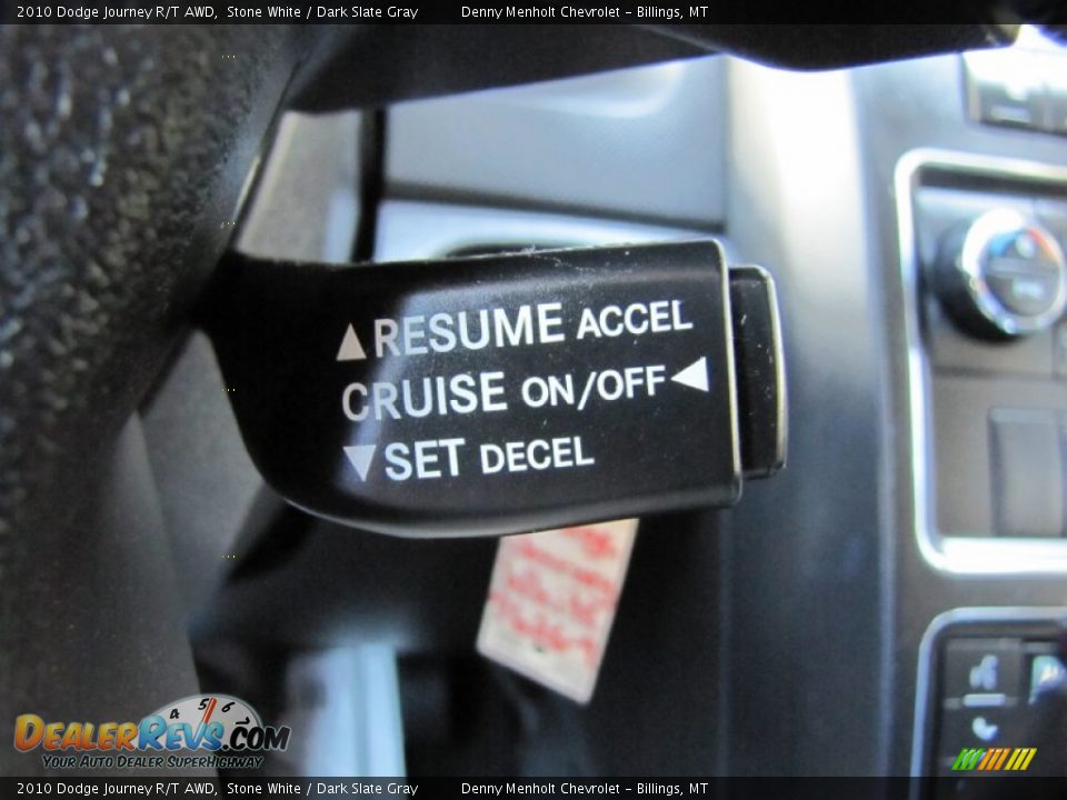 Controls of 2010 Dodge Journey R/T AWD Photo #12