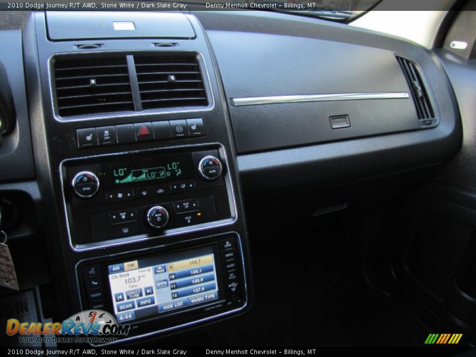 2010 Dodge Journey R/T AWD Stone White / Dark Slate Gray Photo #15