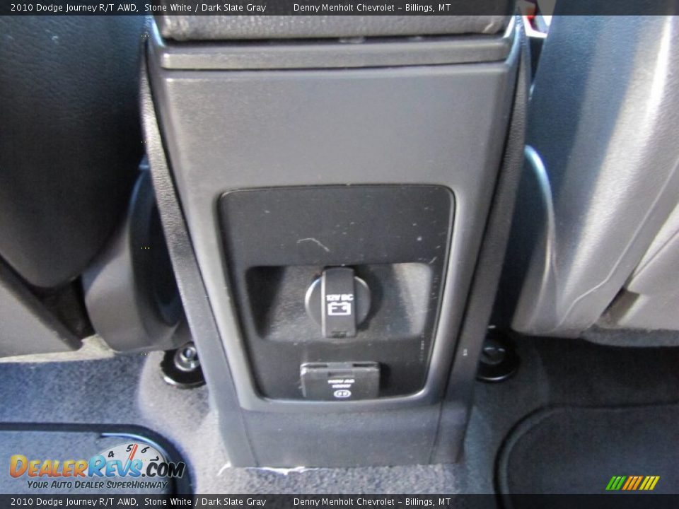 2010 Dodge Journey R/T AWD Stone White / Dark Slate Gray Photo #23
