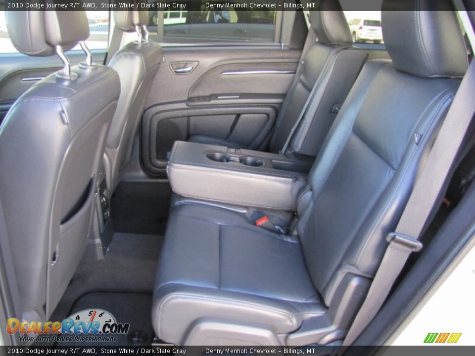Rear Seat of 2010 Dodge Journey R/T AWD Photo #24