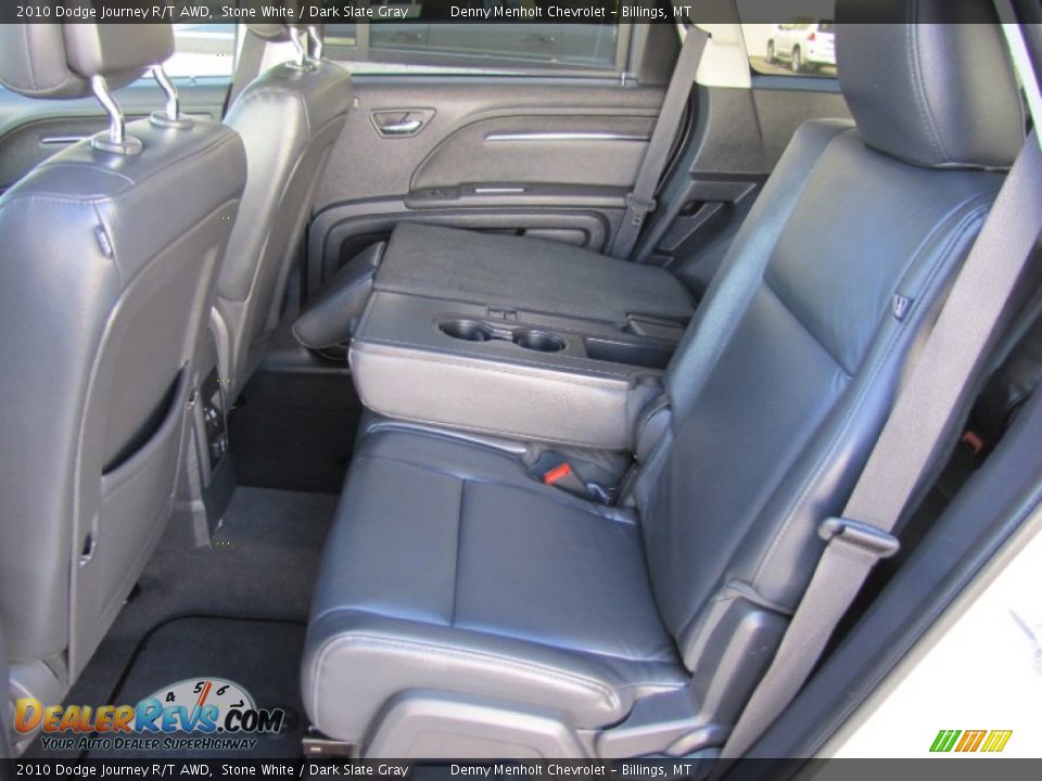 2010 Dodge Journey R/T AWD Stone White / Dark Slate Gray Photo #25