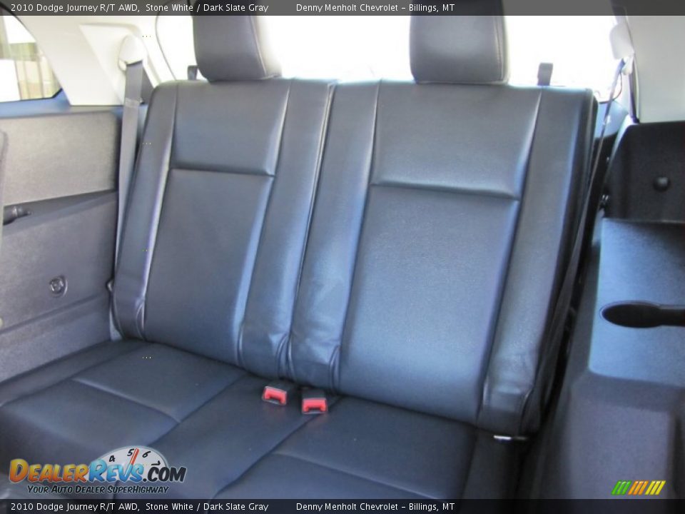 Rear Seat of 2010 Dodge Journey R/T AWD Photo #28