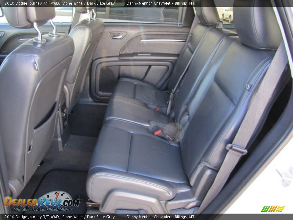 Rear Seat of 2010 Dodge Journey R/T AWD Photo #34