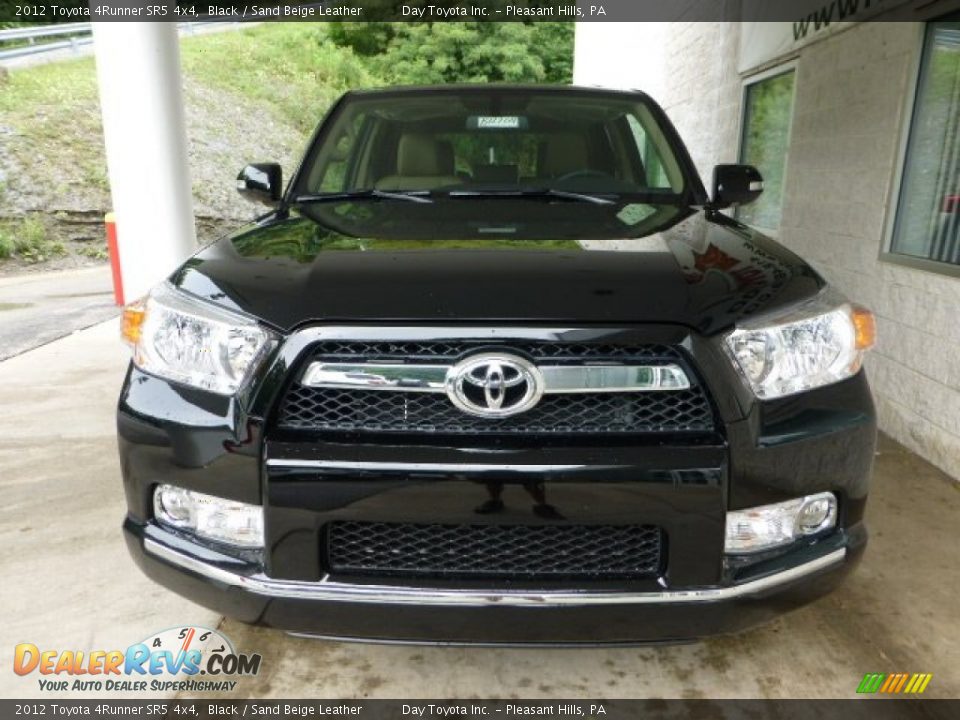 2012 Toyota 4Runner SR5 4x4 Black / Sand Beige Leather Photo #6
