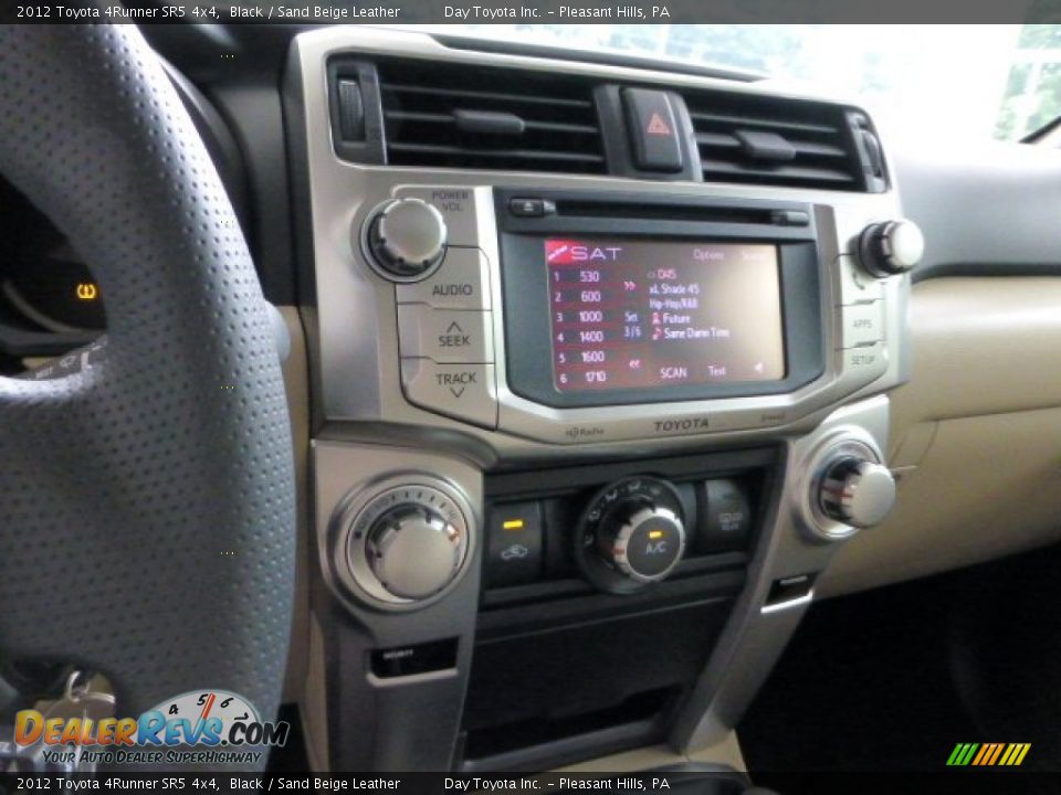 2012 Toyota 4Runner SR5 4x4 Black / Sand Beige Leather Photo #13