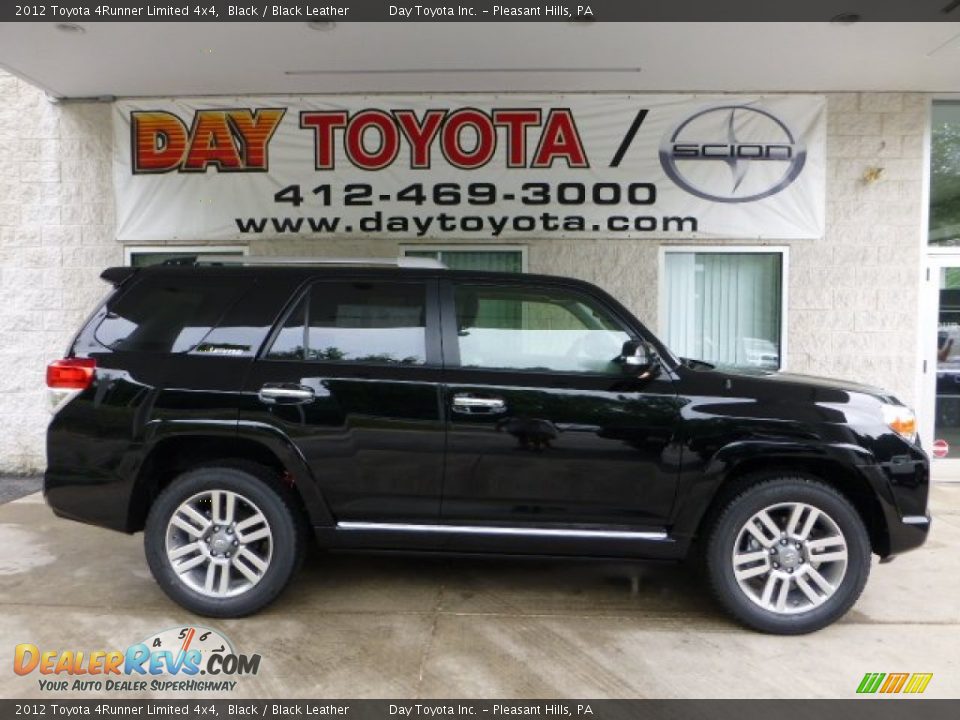 2012 Toyota 4Runner Limited 4x4 Black / Black Leather Photo #1