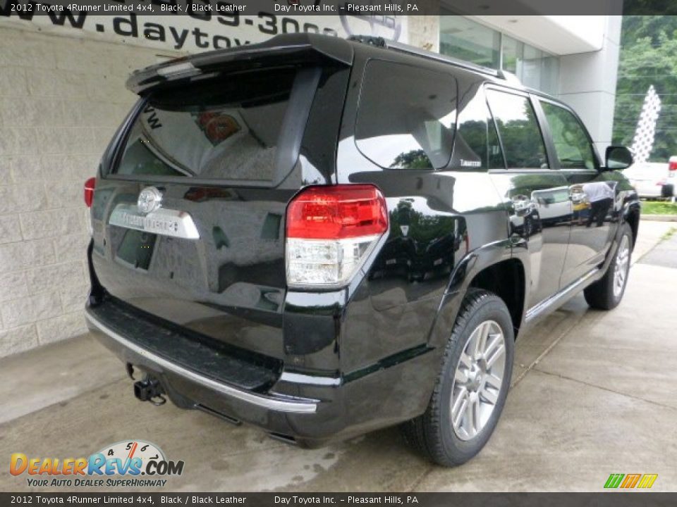 2012 Toyota 4Runner Limited 4x4 Black / Black Leather Photo #2
