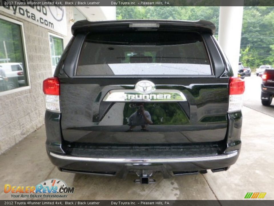 2012 Toyota 4Runner Limited 4x4 Black / Black Leather Photo #3