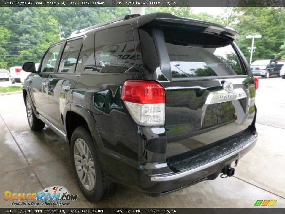 2012 Toyota 4Runner Limited 4x4 Black / Black Leather Photo #4