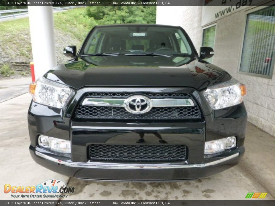 2012 Toyota 4Runner Limited 4x4 Black / Black Leather Photo #6