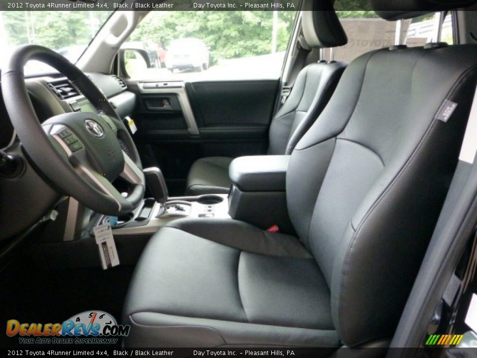 2012 Toyota 4Runner Limited 4x4 Black / Black Leather Photo #8